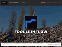 Tablet Screenshot of frolleinflow.com